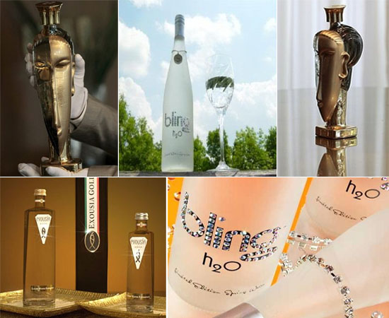 10瓶這世界上最貴得要命的瓶裝水