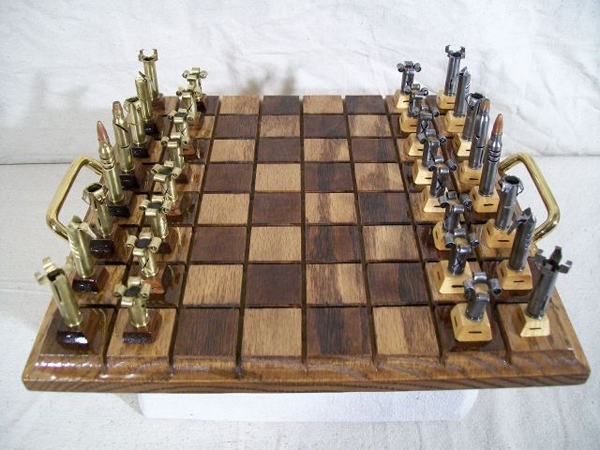 化暴戾為文藝的子彈西洋棋