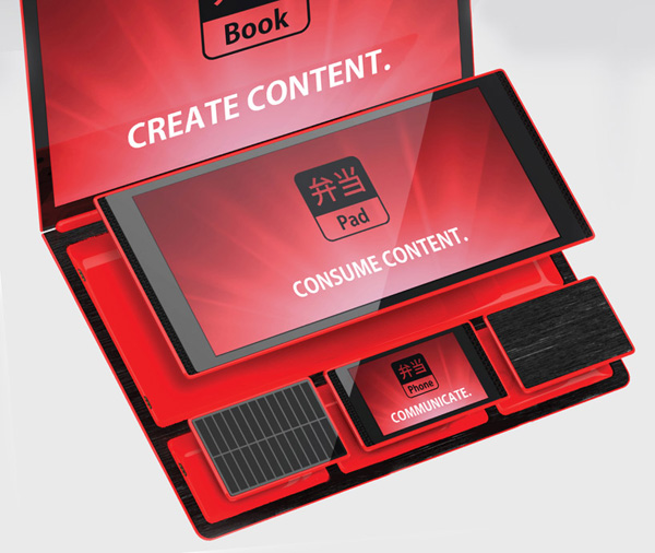 不是變形金剛而是「變形便當」的Bento Book