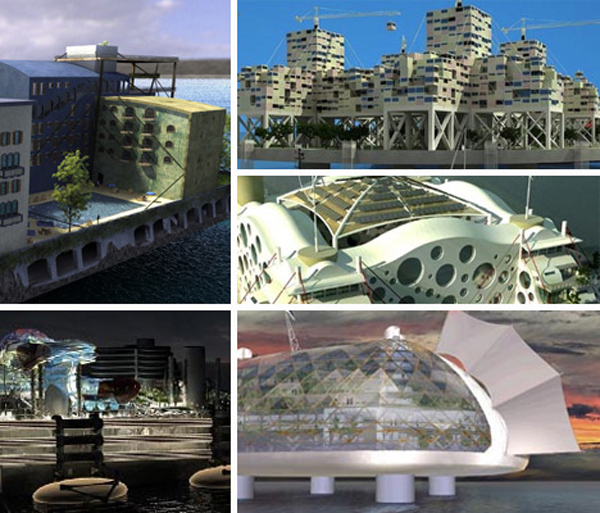 5座漂浮在海上的未來之城