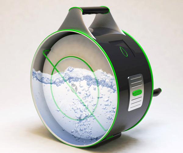 讓你帶去露營用的環保洗碗機