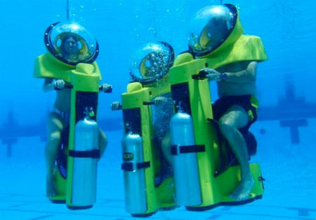 HydroBOB，讓人想投十元的水下摩托車