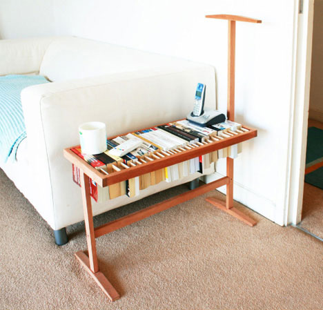 神奇曬書架，看不完的書先晾著