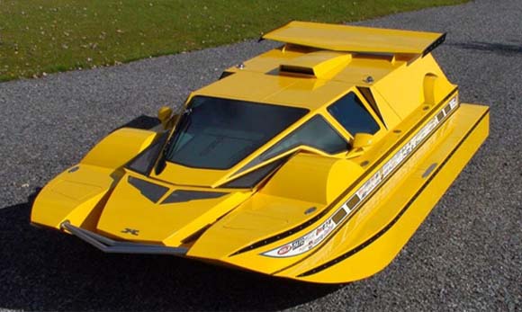 蝙蝠俠看了也心動的「HydroCar水陸兩用車」