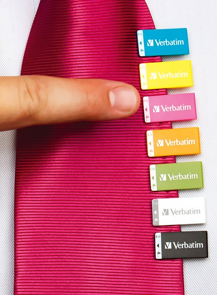 小到忘記它的存在的Clip-IT隨身碟