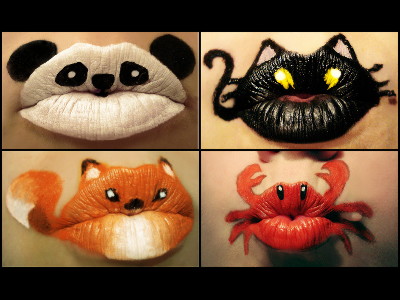 出一張嘴就好！創意彩繪讓你的嘴唇很有戲