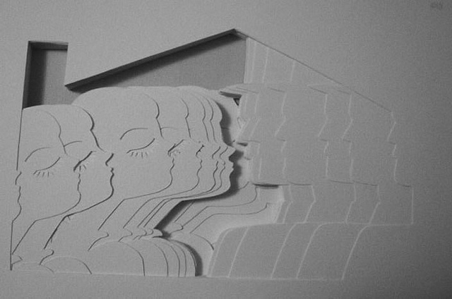 沒想到紙雕也可以拿來玩動畫