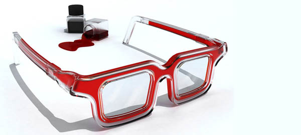 喝水會變色的神奇彩虹眼鏡