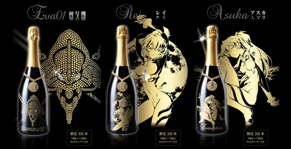 酒不醉人人自醉！《新世紀福音戰士》推出氣泡葡萄酒