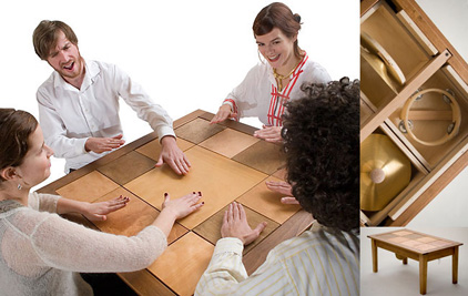 有了打擊樂傢俱，人人都是豬鬃慶啊!!