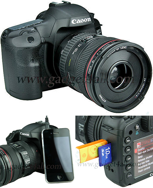 偽裝單眼再一發！單眼相機MP3喇叭