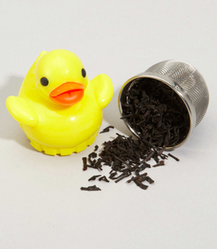 泡完澡，黃色小鴨拿來泡茶也不錯～(咦？)