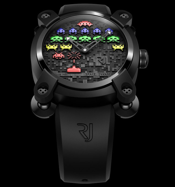 趕時間搭UFO嗎？「太空入侵者手錶」戴著走