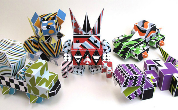 比樂高還環保的可回收紙積木「Paper Punk」