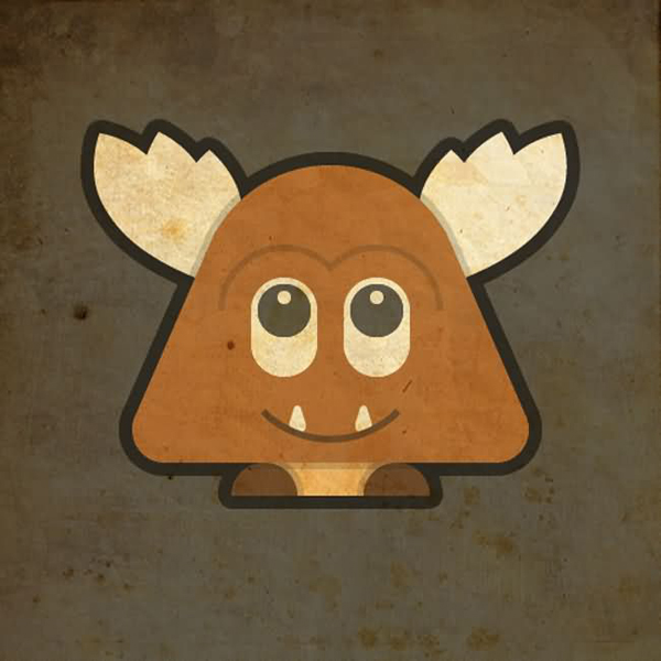 超可愛！簡化版的卡通人物肖像