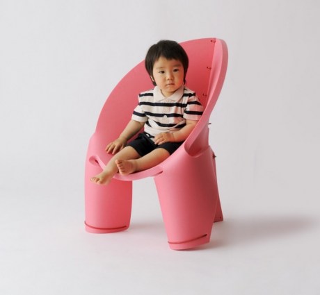 孩子的美感不能等！快坐上粉嫩兒童椅「EVA Chair」