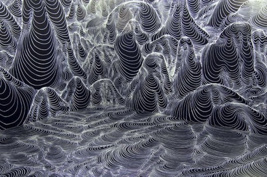 挑戰純手工裸視3D技法的麥克筆空間藝術