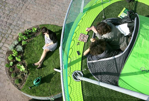 城市露營新選擇：五層樓高的垂直露營基地