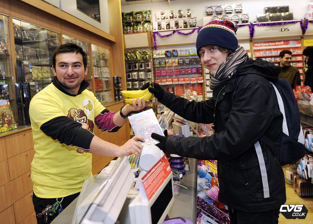 老任表示：只要你有香蕉就讓你換遊戲