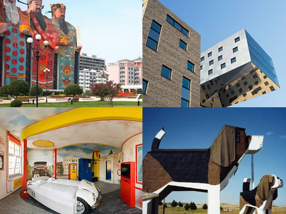 10間特色十足的造型旅館