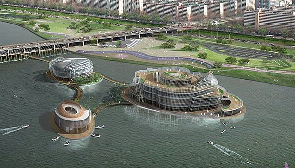 世界上第一座太陽能人工島在首爾下水了！(無誤)