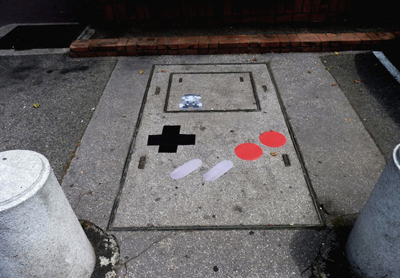 走上街頭的電玩卡通藝術