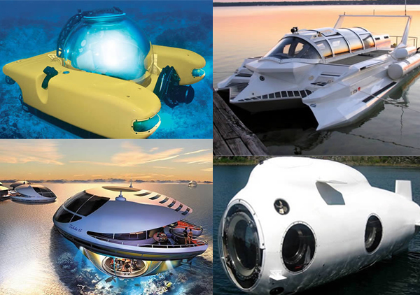 7台造型奪目的酷炫潛水艇