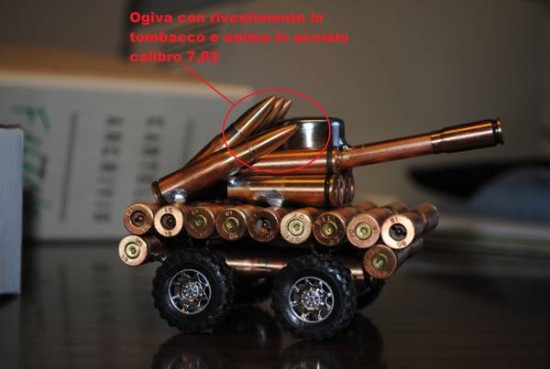 用子彈組成的玩具，究竟是凶器還是玩具呢XD？