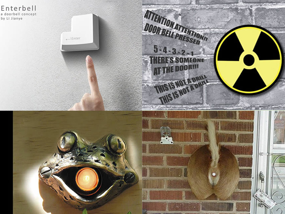 叮咚！12款超有梗的創意門鈴(上)