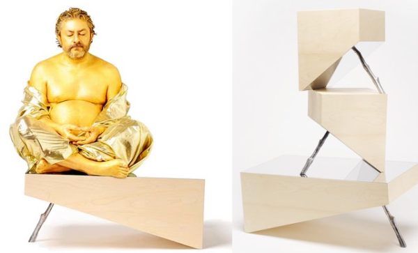 得罪了方丈還想走？少林十八銅人禪風家具組