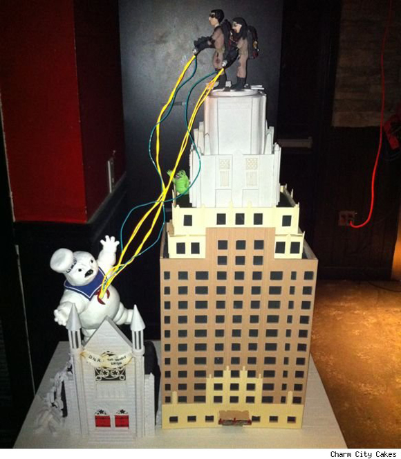 米其林人大鬧婚禮會場？！喔不！是魔鬼剋星主題婚禮蛋糕啦！