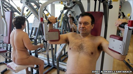 練身體or秀身材？！西班牙推出坦承相見的天體健身房