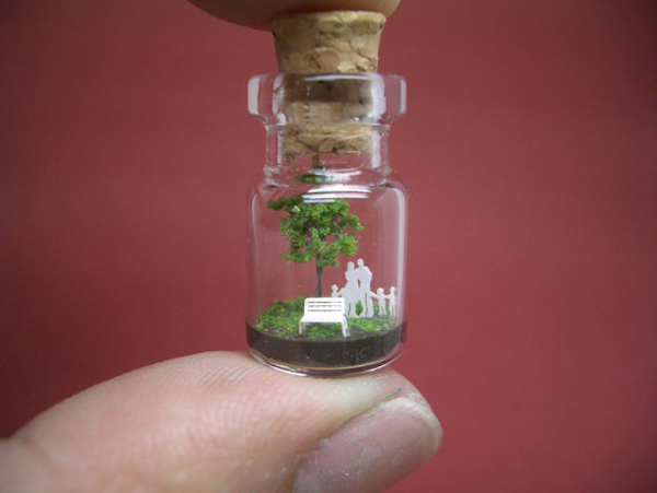 日系小物再一發！瓶子裡的迷你世界  