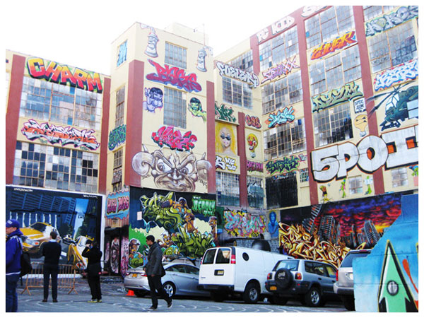 紐約塗鴉次文化的小玄機Graffiti 5pointz