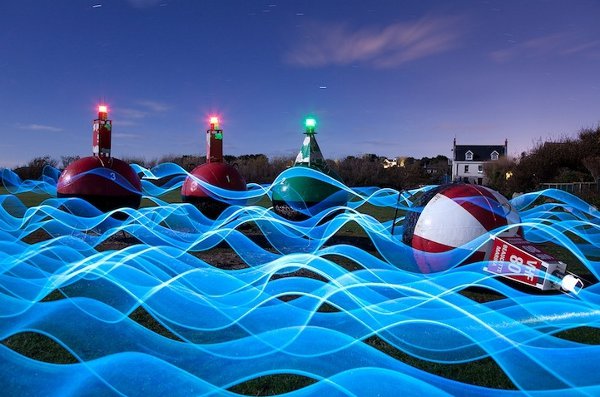 10張令人目眩神迷的光影塗鴉作品