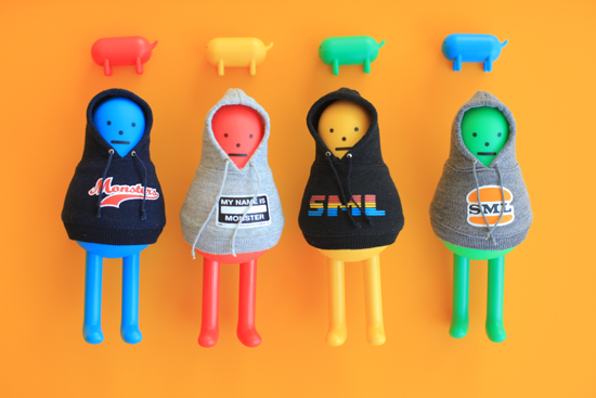 可愛到翻掉的「Sticky Monster Lab」公仔