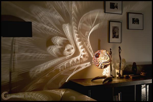 替你房間製造華麗視覺效果的葫蘆夜燈