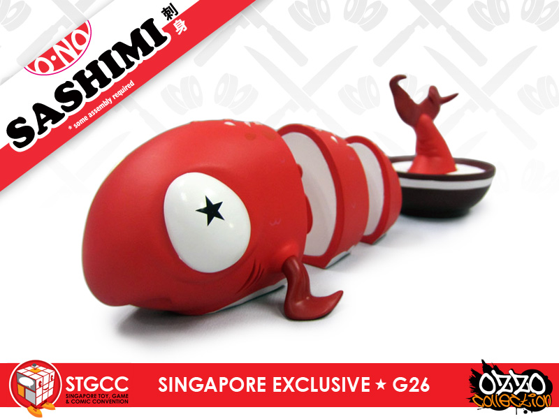 你應該不想吃下肚的怪獸生魚片公仔