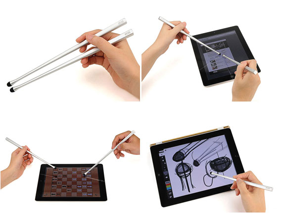數位雙刀流！越夾越順手的「IPEVO觸控筷」