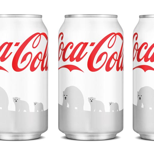 可口可樂表示：想拯救北極熊，大家一起捐就對了！