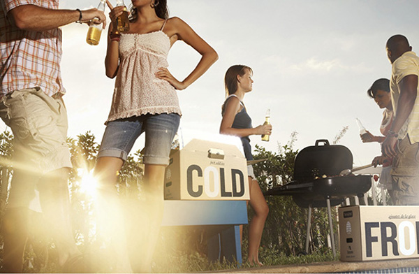 [DIY ok]用回收紙箱做成的行動冰箱