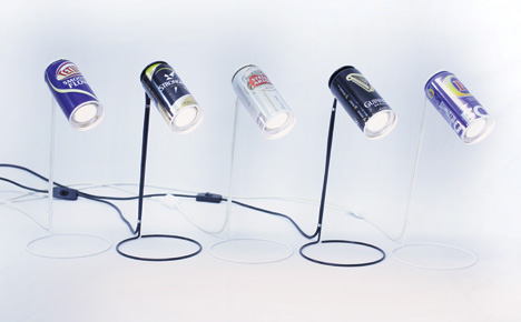 散發「醉人」光芒的啤酒檯燈