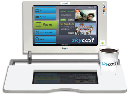 TrayVu：飛機上Android娛樂系統