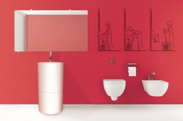 一點一滴不放過的超省水洗手台