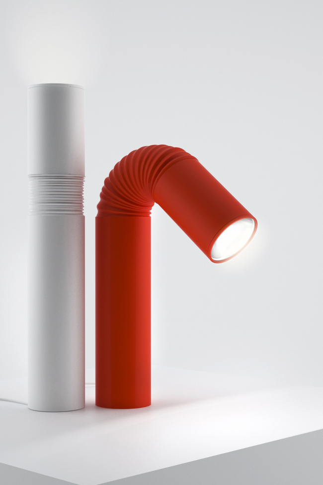 吸不到珍奶的吸管造型桌燈