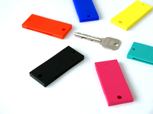 鑰匙顏色分標籤，不再怕要用試半天！ 