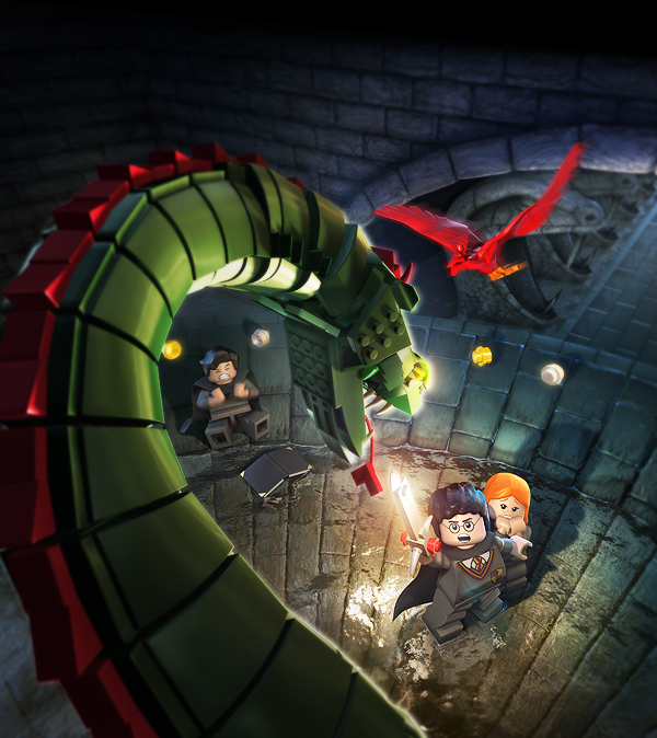 用樂高磚塊重現哈利波特經典場景