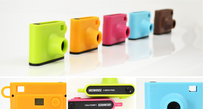 Green House Mini Digi 爆小粉嫩玩具相機，僅24g！