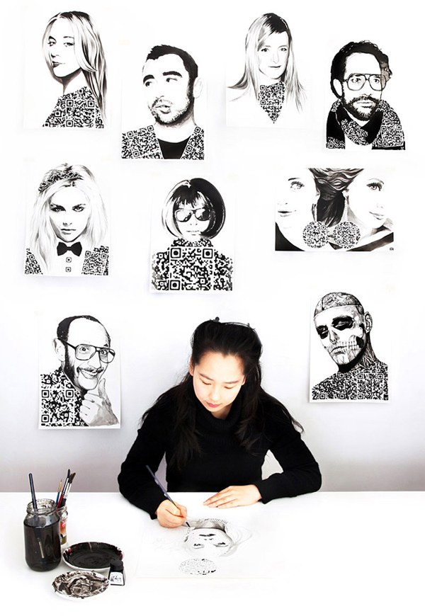 not fashion？帶你進入時尚圈的QR Code名人像