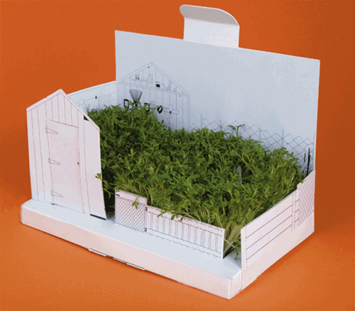 捻花惹草的明信片變成你桌上的後花園